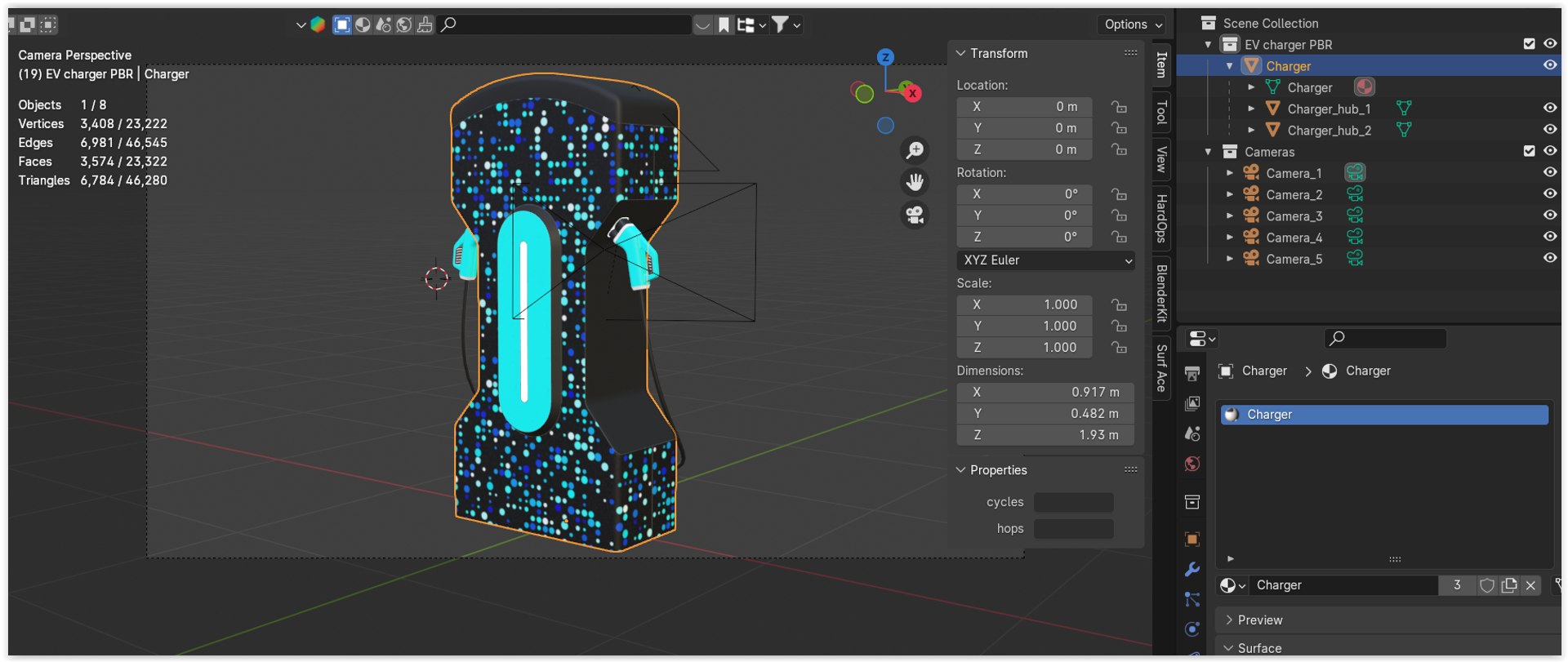 3D EV charger XXXVIII PBR SC https://p.turbosquid.com/ts-thumb/mC/q7cU9k/mj/zscreenshot030925at07.46pm001/png/1741546123/1920x1080/fit_q87/03ca51890db97d323996df94c0f39faf54620c63/zscreenshot030925at07.46pm001.jpg