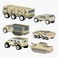 3D Models Cartoon Military Equipment