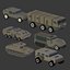 3D Models Cartoon Military Equipment