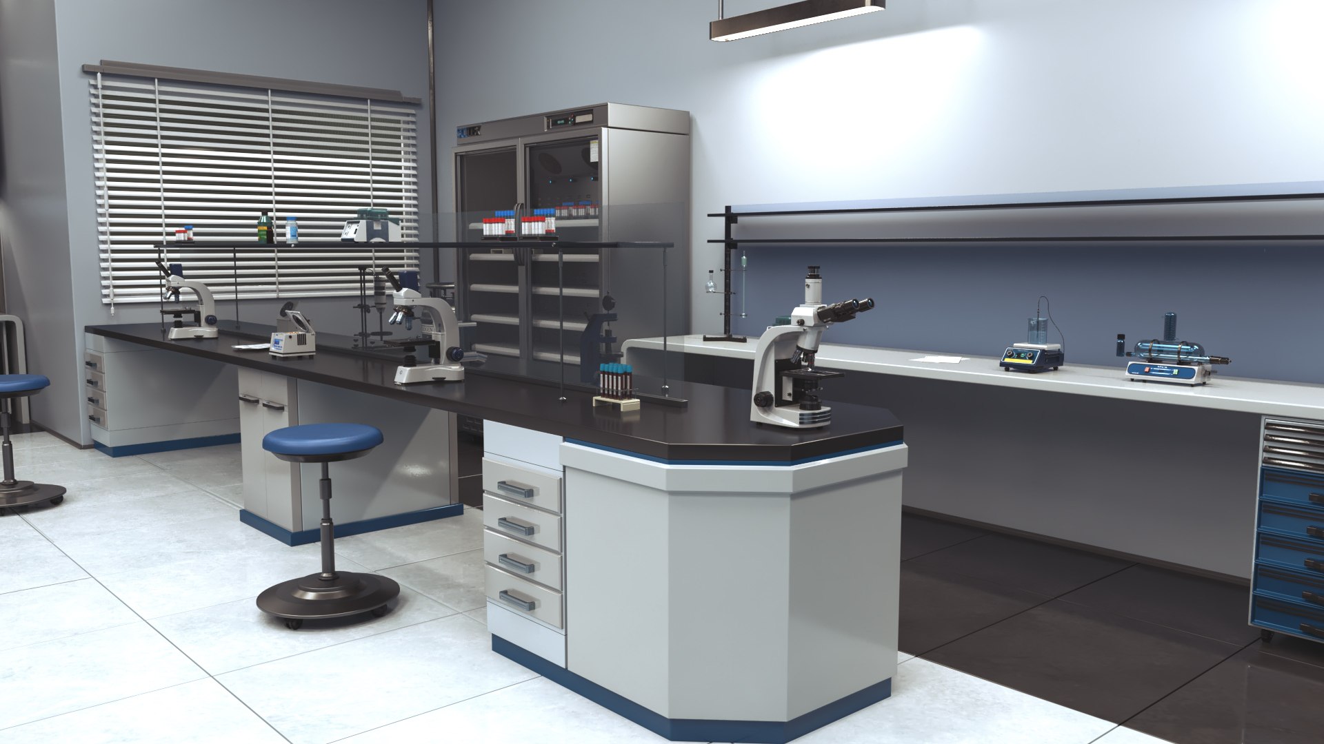 Interior Laboratory 3D Model - TurboSquid 2201383