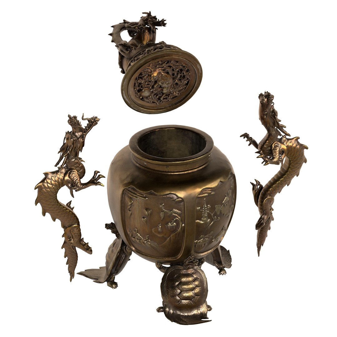 3D dragon incense burner model https://p.turbosquid.com/ts-thumb/mC/ttr4hQ/amv1Sgh8/looseparts1/jpg/1550500847/1920x1080/fit_q87/7a2bcfe41b5985a58fd6d63f685c9227322ff38e/looseparts1.jpg