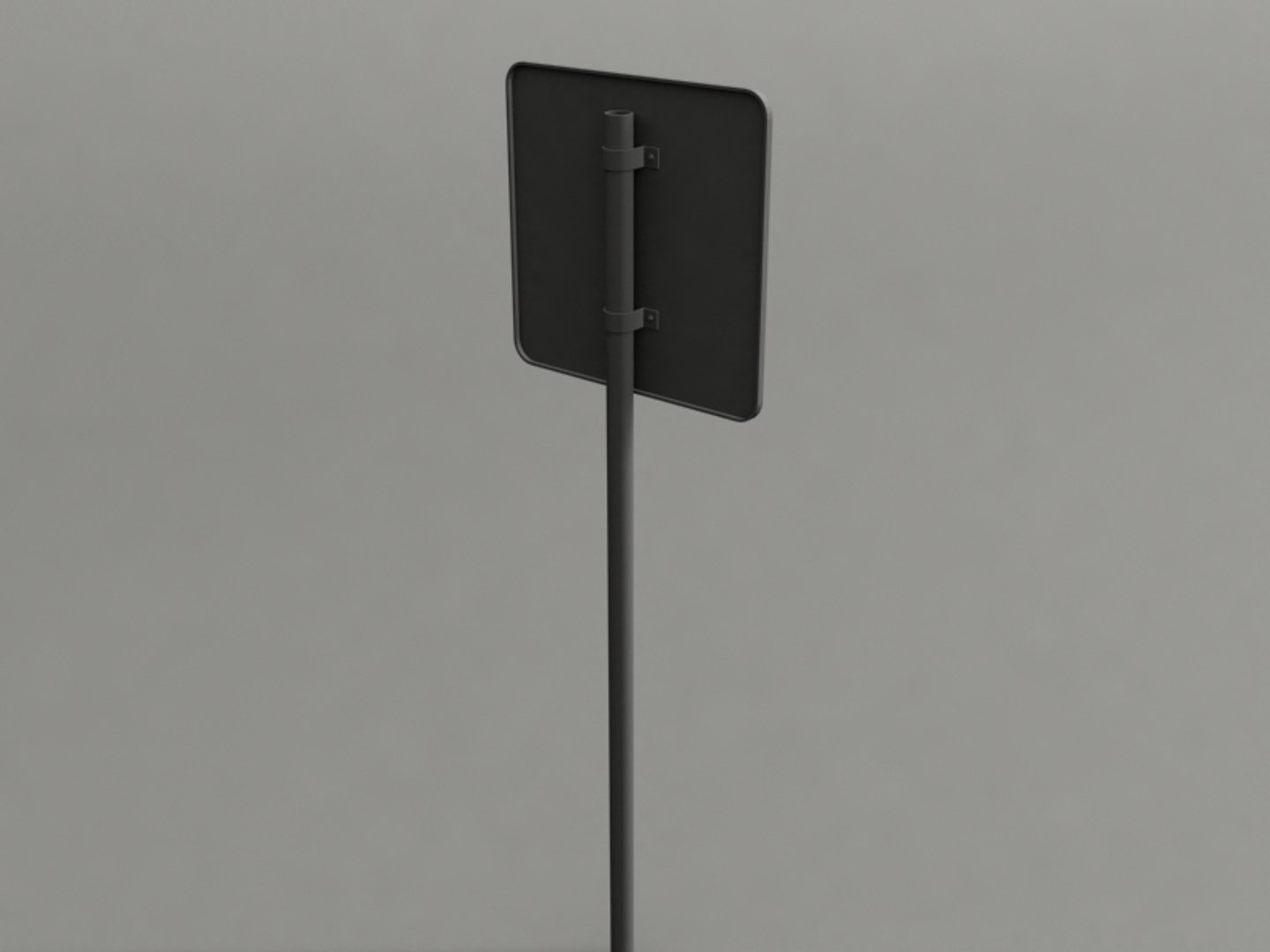 3d Bus Stop Sign Model