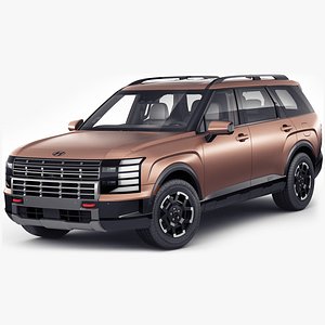3D Hyundai Palisade XRT-Pro 2026 model