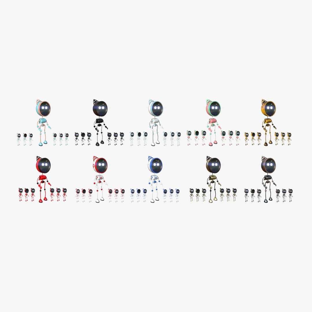 10 Cute Robot D Collection - SciFi Character Design 3D model https://p.turbosquid.com/ts-thumb/mC/zr3jZ9/Ud/collect4/png/1647369268/1920x1080/fit_q87/2140249a8a3e940035b42b622d2197e141257238/collect4.jpg