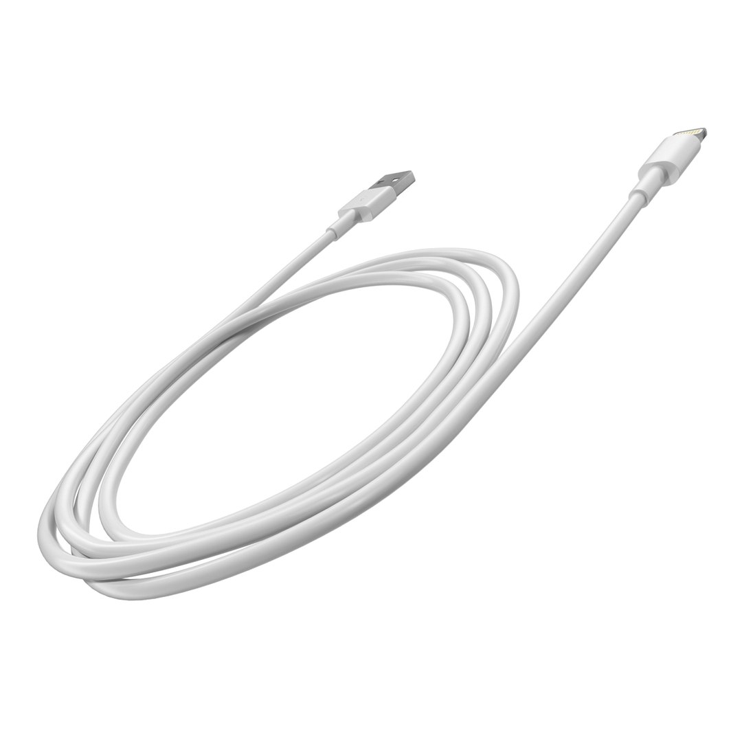 Apple Lightning Usb Cable 3d Model