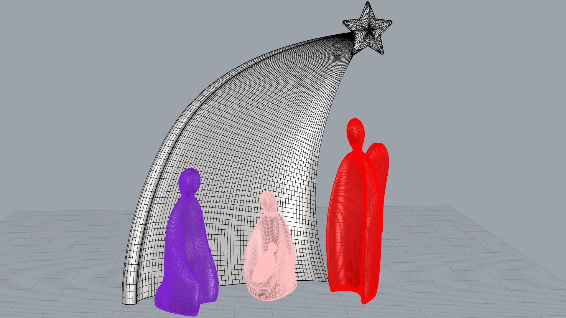 Nativity Scene Model - TurboSquid 1996671