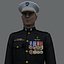 US Marine Corps Brigadier General MAX 9 Rigged