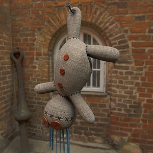 voodoo doll 3D model