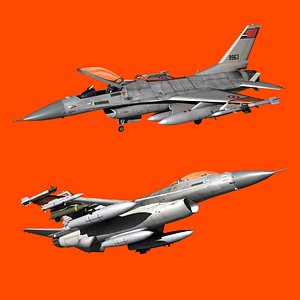 F-16 C Egypt 3D model