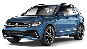 3D Volkswagen Tiguan Allspace 2022