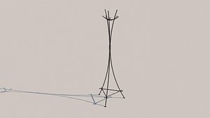 3D wrought iron hanger model