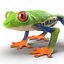 Rotaugenlaubfrosch manipuliert