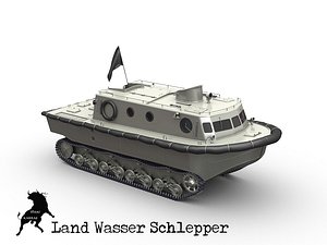 amphibious panzer 3d max
