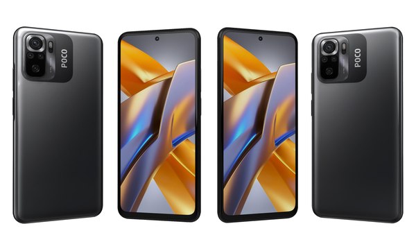 Xiaomi Poco M5s Black 3D model