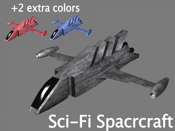 modelo 3d Nave espacial de ciencia ficción - TurboSquid 526005