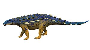 3D Gargoyleosaurus Dinosaur Jurassic Animal model
