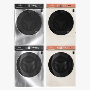 Samsung bespoke wash tower KOR Ver 3D