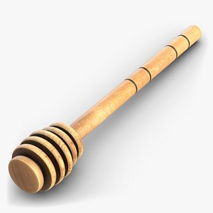 Wood Honey Dipper 2