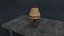 Lampe de table rustique - Éclairage d'intérieur vintage