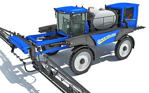 3D new holland guardian sprayer model