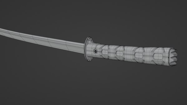 3D Bloody red Murasama Mechanical Katana - TurboSquid 1948359