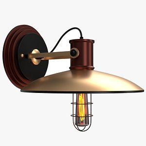 3D model Wall Mounted Light