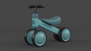 Baby Balance Bike 3D model