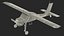 Utility Airplane PZL 104 Wilga White Rigged for Cinema 4D