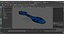 Two-Wheel Twist Scooter Board Blue