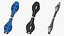 Two-Wheel Twist Scooter Board Blue