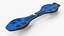 Two-Wheel Twist Scooter Board Blue