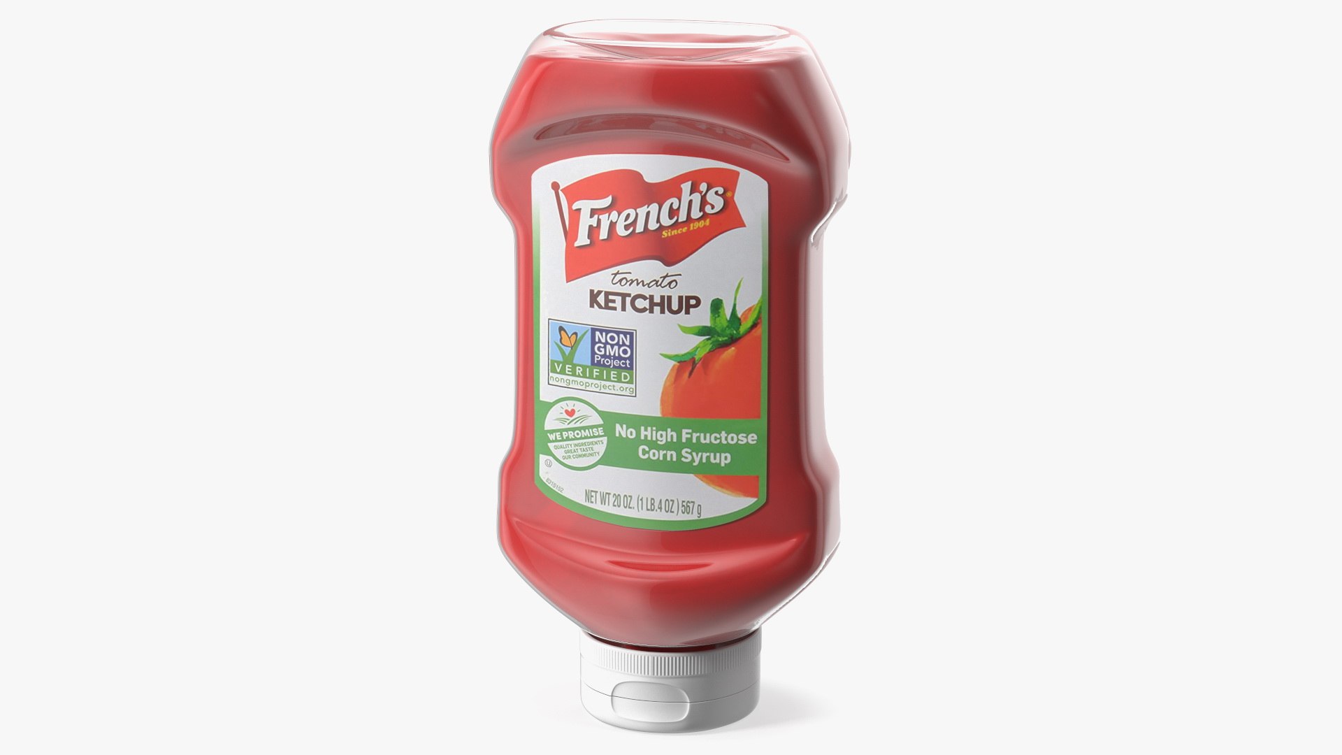Frenchs Tomato Ketchup 3D model preview