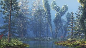 jurassic forest model