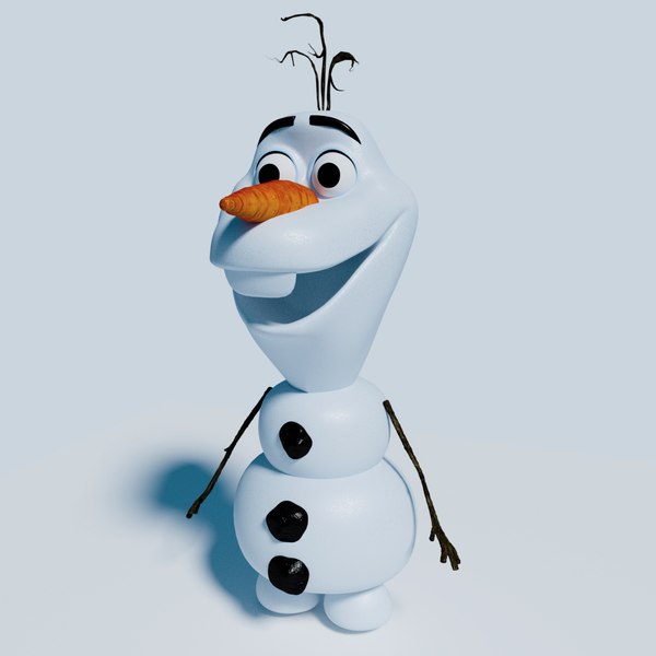 Olaf frozen 3D model - TurboSquid 1320745