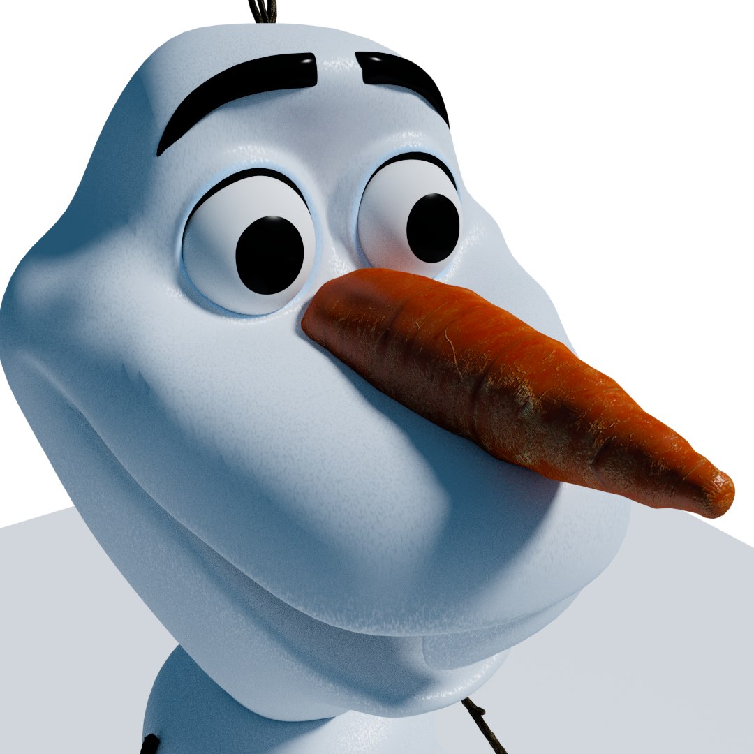 Olaf Frozen 3D Model - TurboSquid 1320745