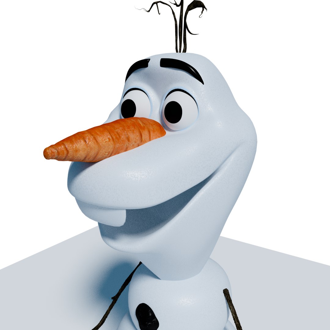 Olaf Frozen 3D Model - TurboSquid 1320745