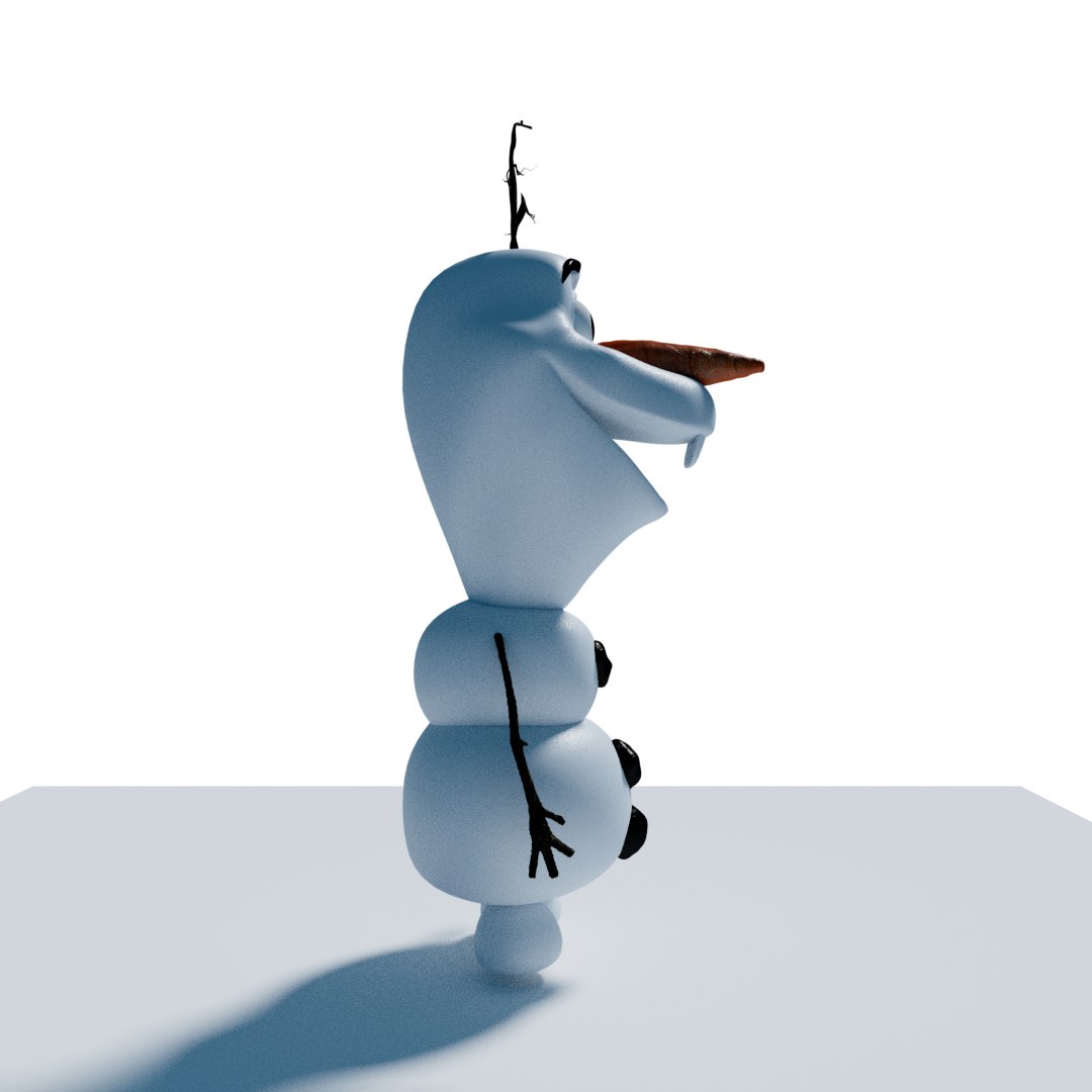 Olaf frozen 3D model - TurboSquid 1320745