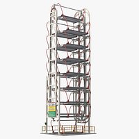 16 Place Rotary Car Parking Lift System