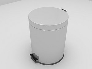 3D step trash