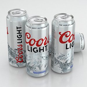 Beer Can Coors Light 500ml