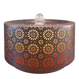 3D NEW Filigree Light Up Water Feature