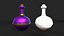 Stilisierte Alchemistenflaschen