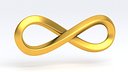 Infinity Symbol gold v1