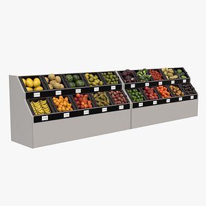 Supermarket Produce Display