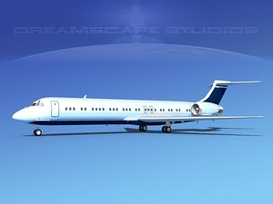 3d md-87 md-80s jet