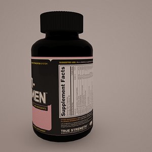 3d model of opti-women optimum nutrition