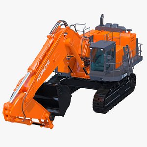 Excavator Hitachi EX1200-7 model