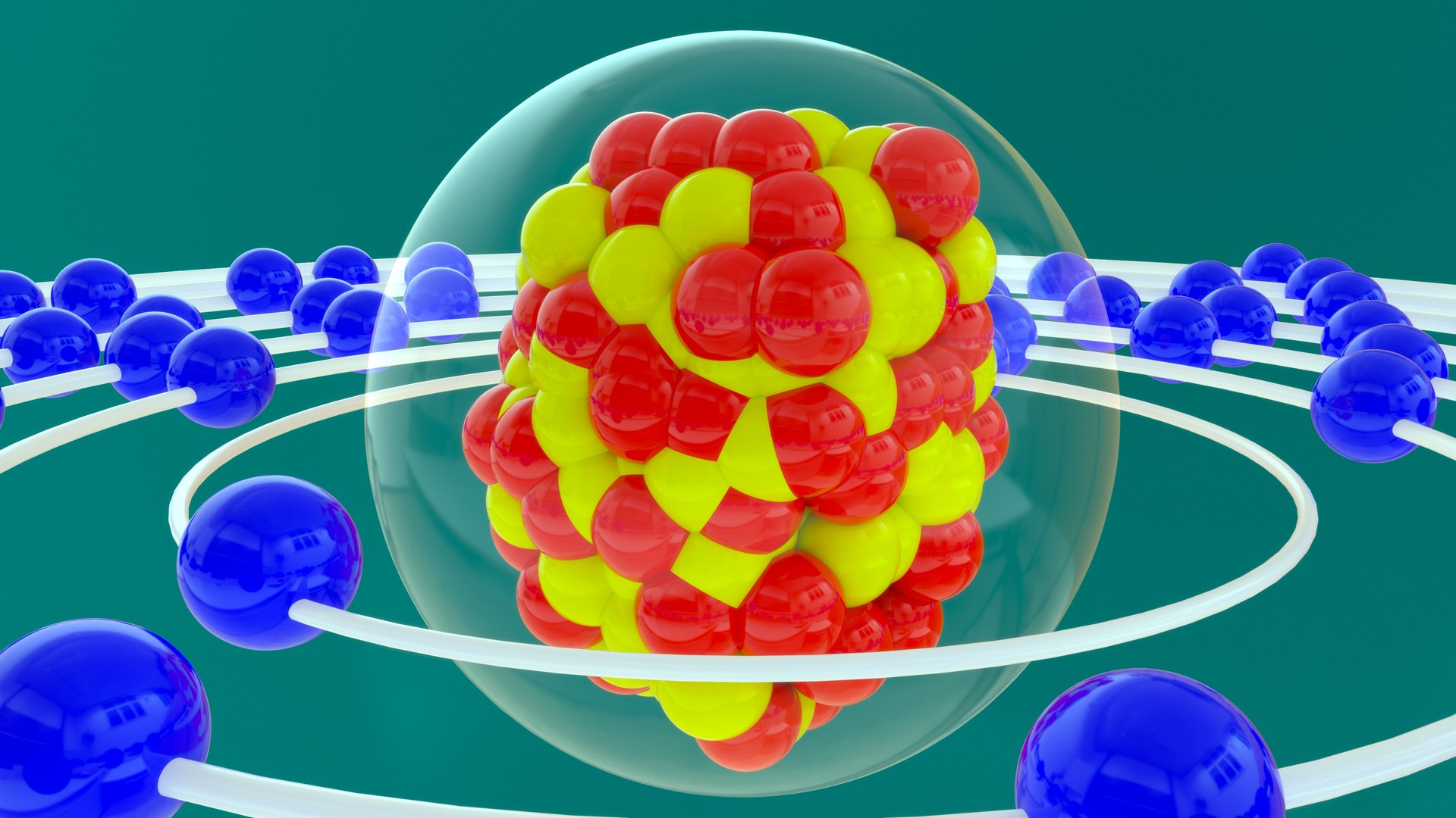 Bohrium Chemical Element 3D - TurboSquid 2143708
