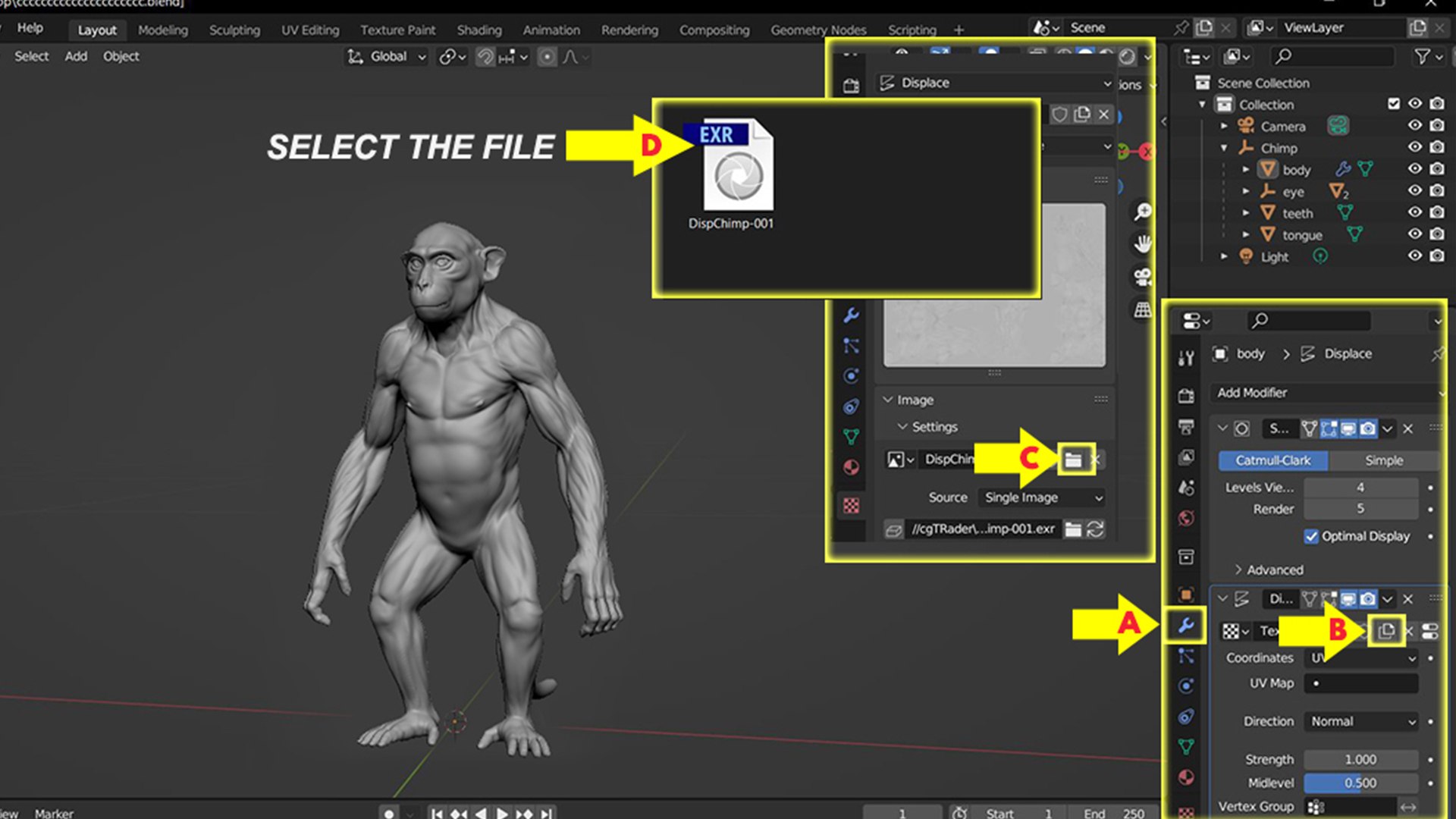 monkey 3D model https://p.turbosquid.com/ts-thumb/mE/Qw4TXl/Aj/7/jpg/1717658674/1920x1080/fit_q87/72c6cca20a521b04f51ae510f795ba6622e787ac/7.jpg