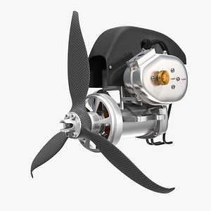 Piston Engine with Propeller